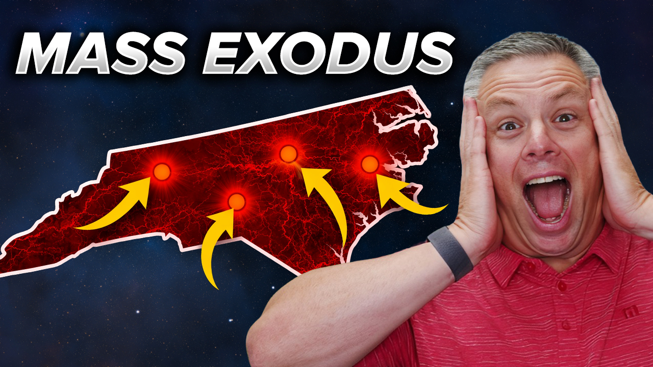 You WON’T BELIEVE Where CHARLOTTE North Carolina HOME BUYERS Are Moving FROM! 🤯 header image.