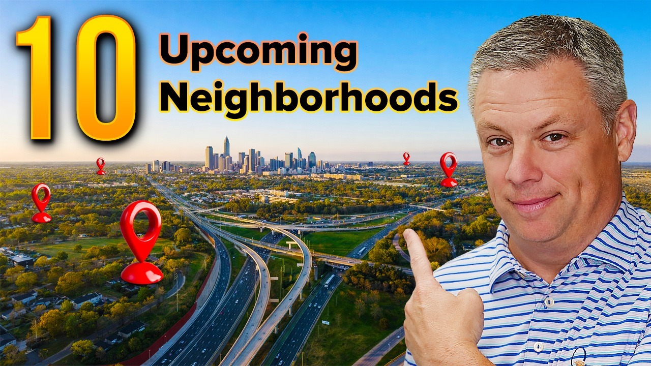CHARLOTTE North Carolina's Up and Coming Neighborhoods to Watch in 2026! 🤯 header image.