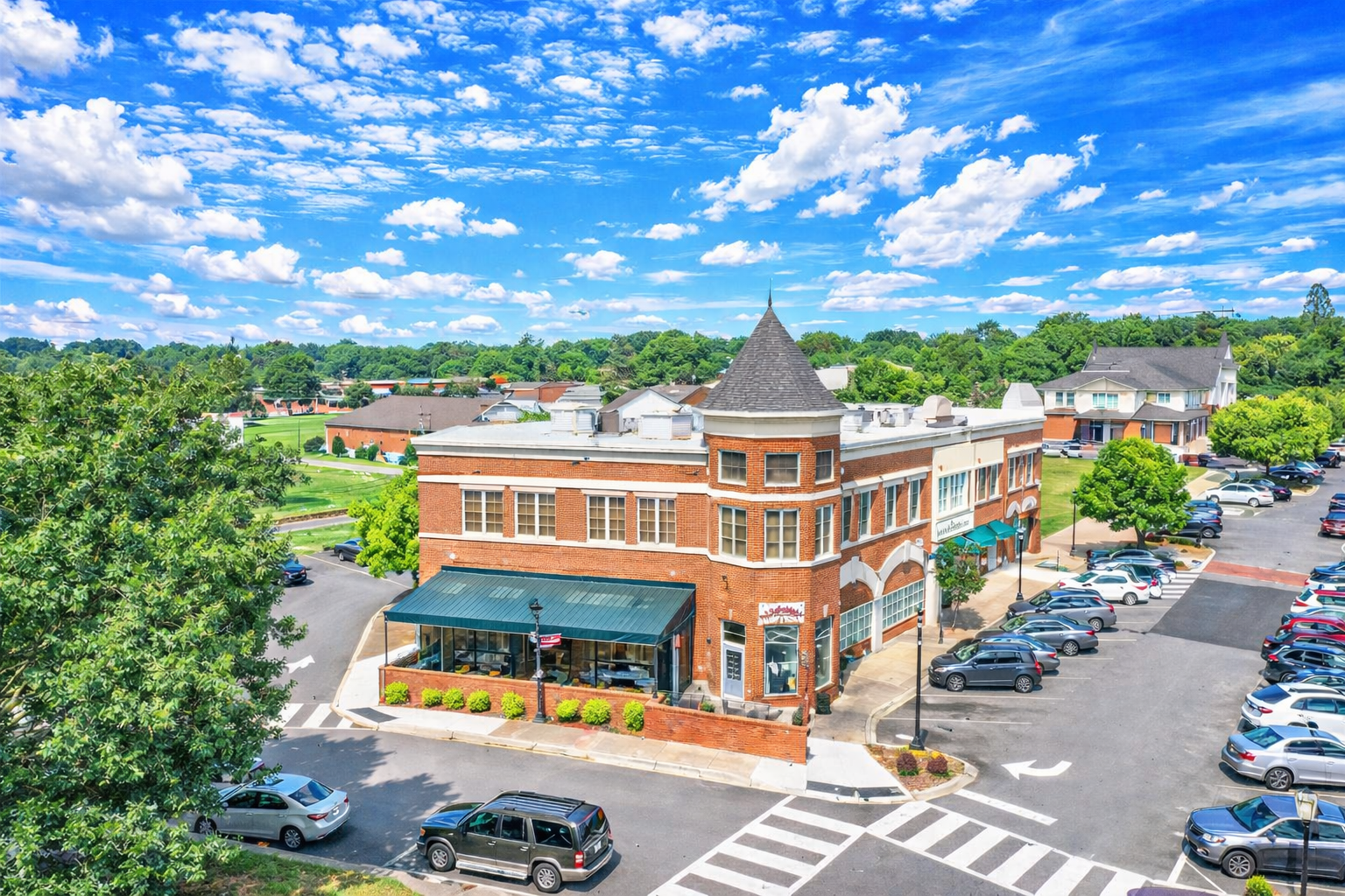 The Station Matthews: Everything You Need to Work, Shop, Eat and Play in One Place header image.