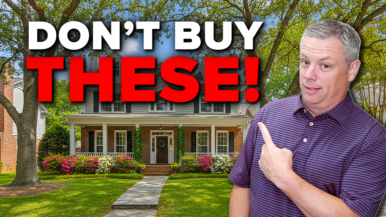 NEVER Buy These Types of Homes in CHARLOTTE North Carolina! 😨 header image.