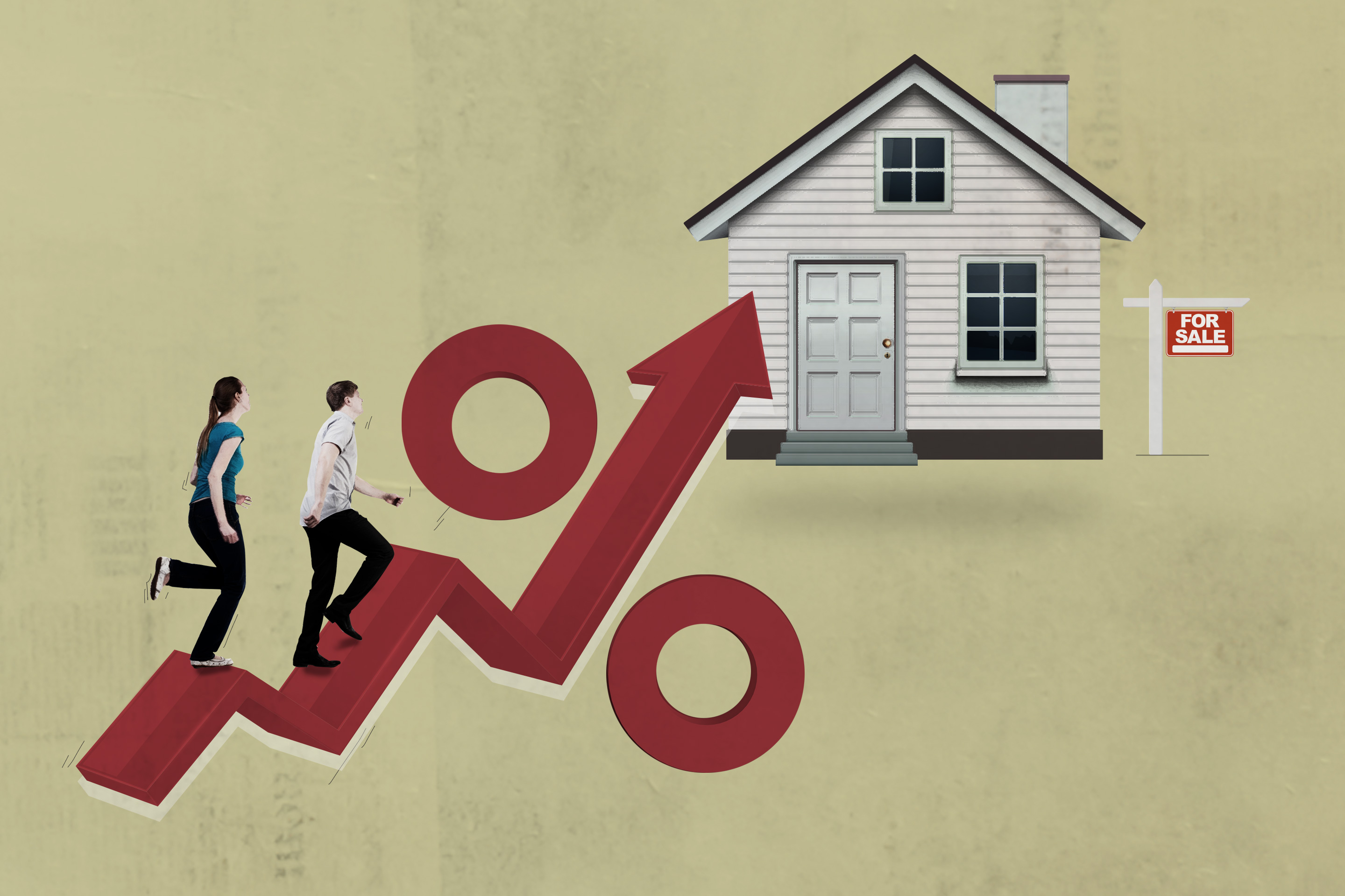 Mortgage Rates Reach New Yearly High header image.