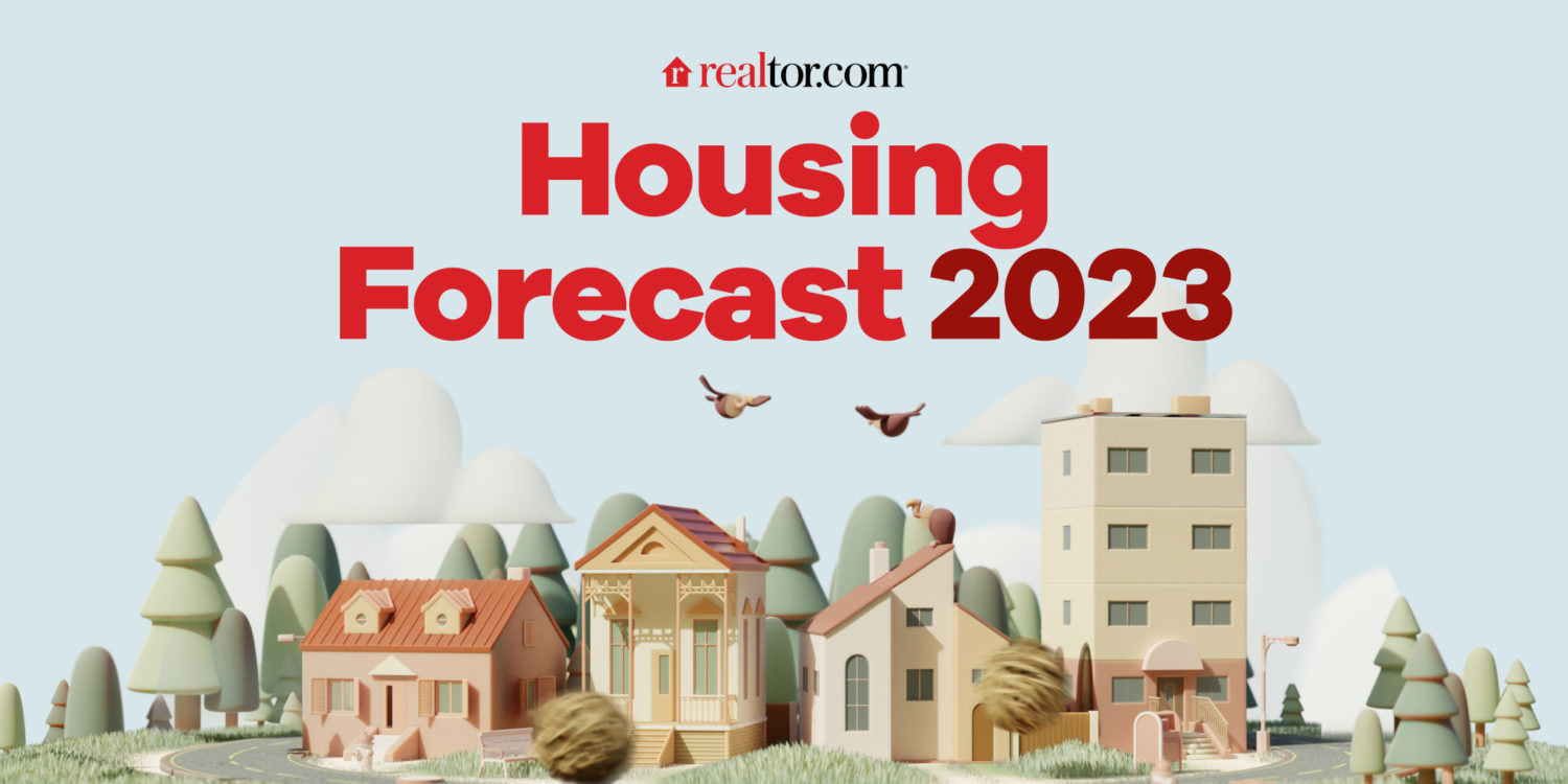 Realtor.com Revises Housing Forecast for the Second Half of 2023 header image.
