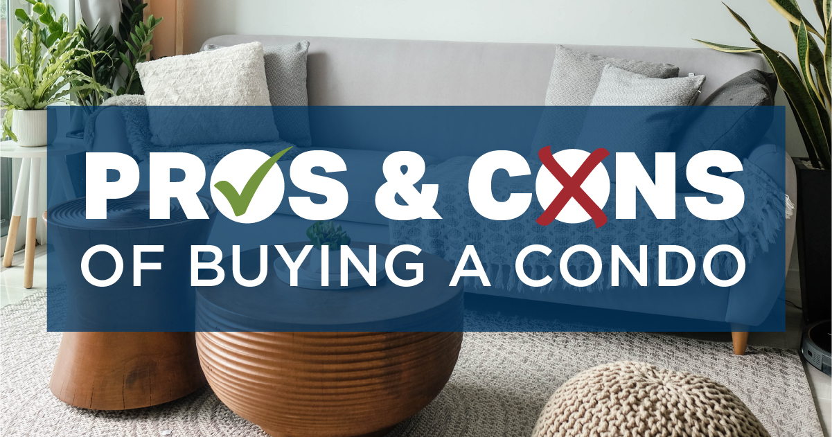 The Pros and Cons of Buying a Condo header image.
