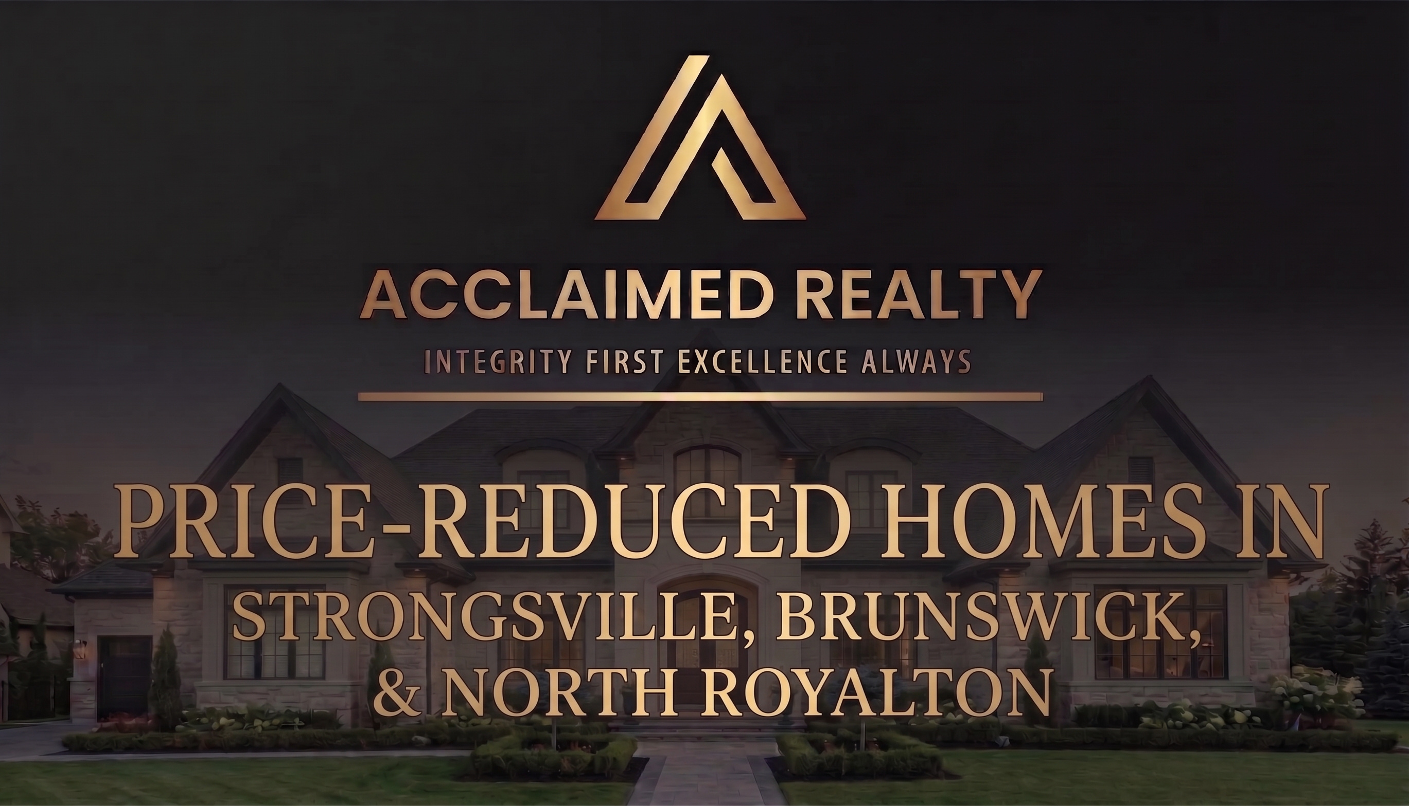 Price reductions on homes for sale in Strongsville, Brunswick and North Royalton, Ohio
