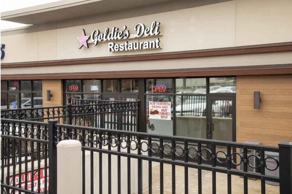 Goldie’s Deli & Restaurant in Strongsville, Ohio, a family-owned neighborhood favorite known for corned beef sandwiches, homemade soups, breakfast, and community gatherings.