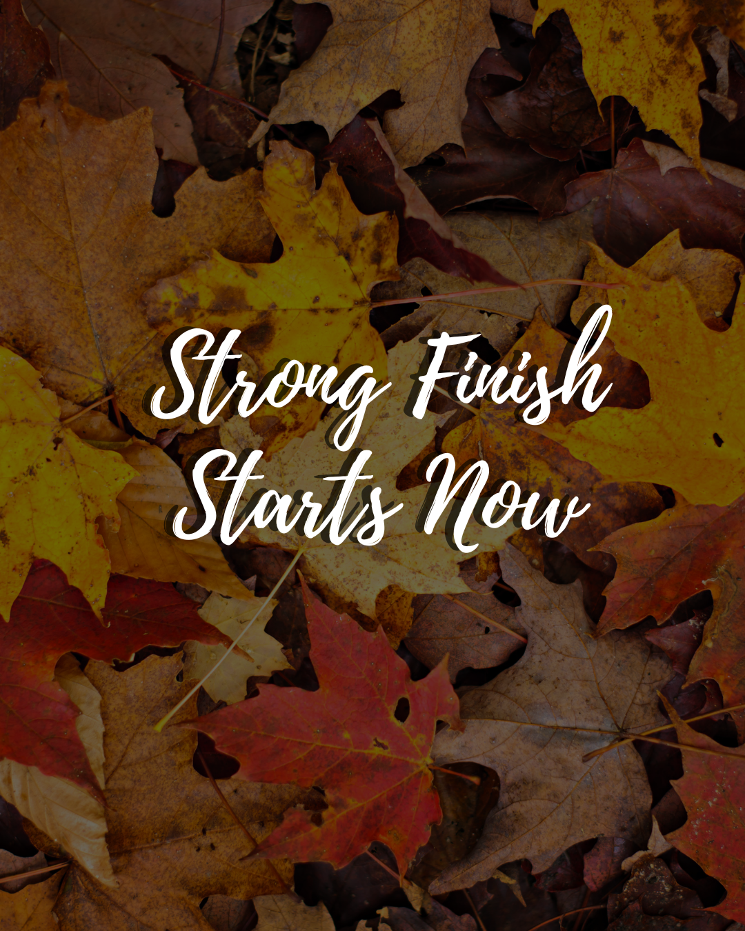 How to End the Year Strong This October