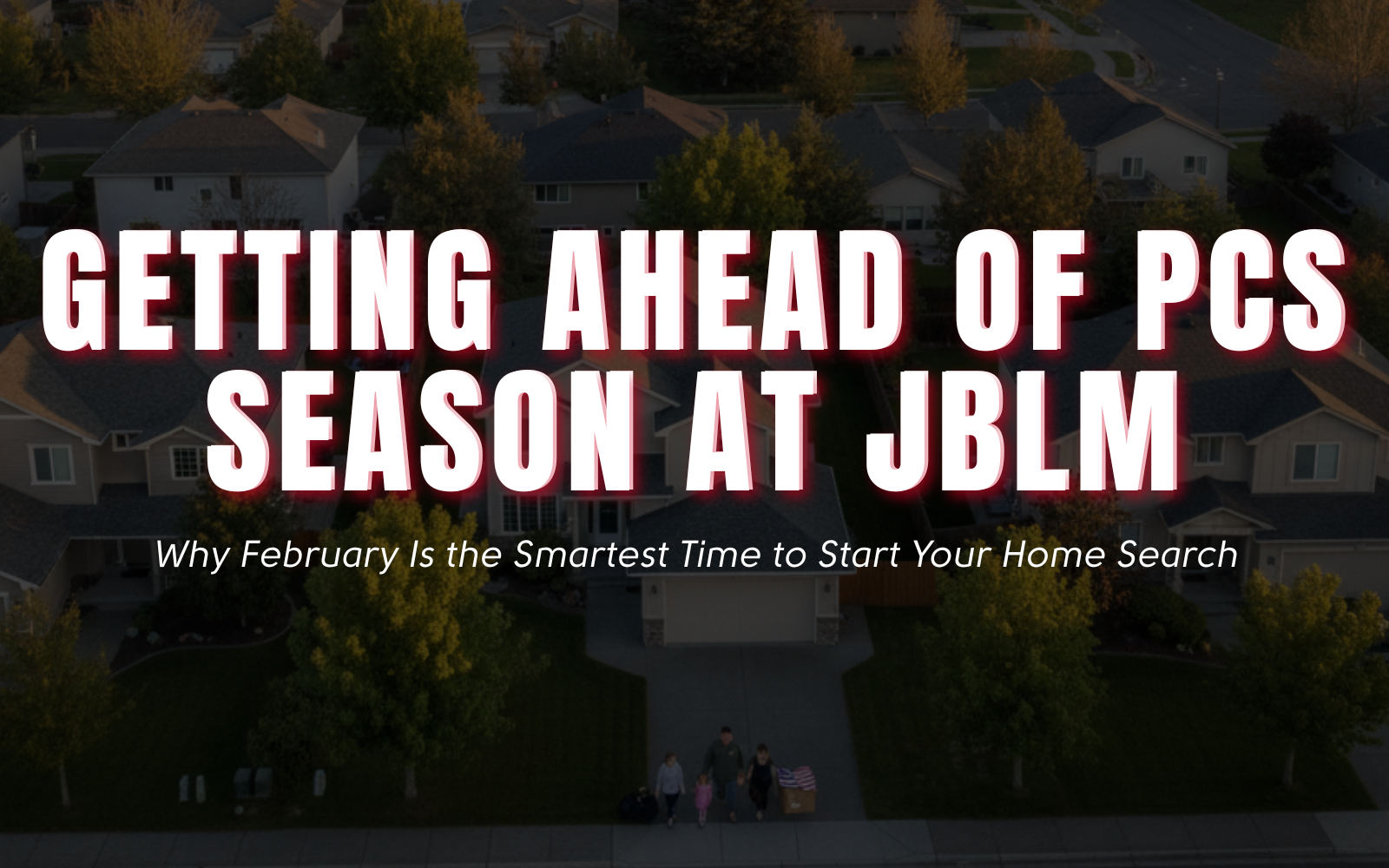 Getting Ahead of PCS Season at JBLM Getting Ahead of PCS Season at JBLM header image.