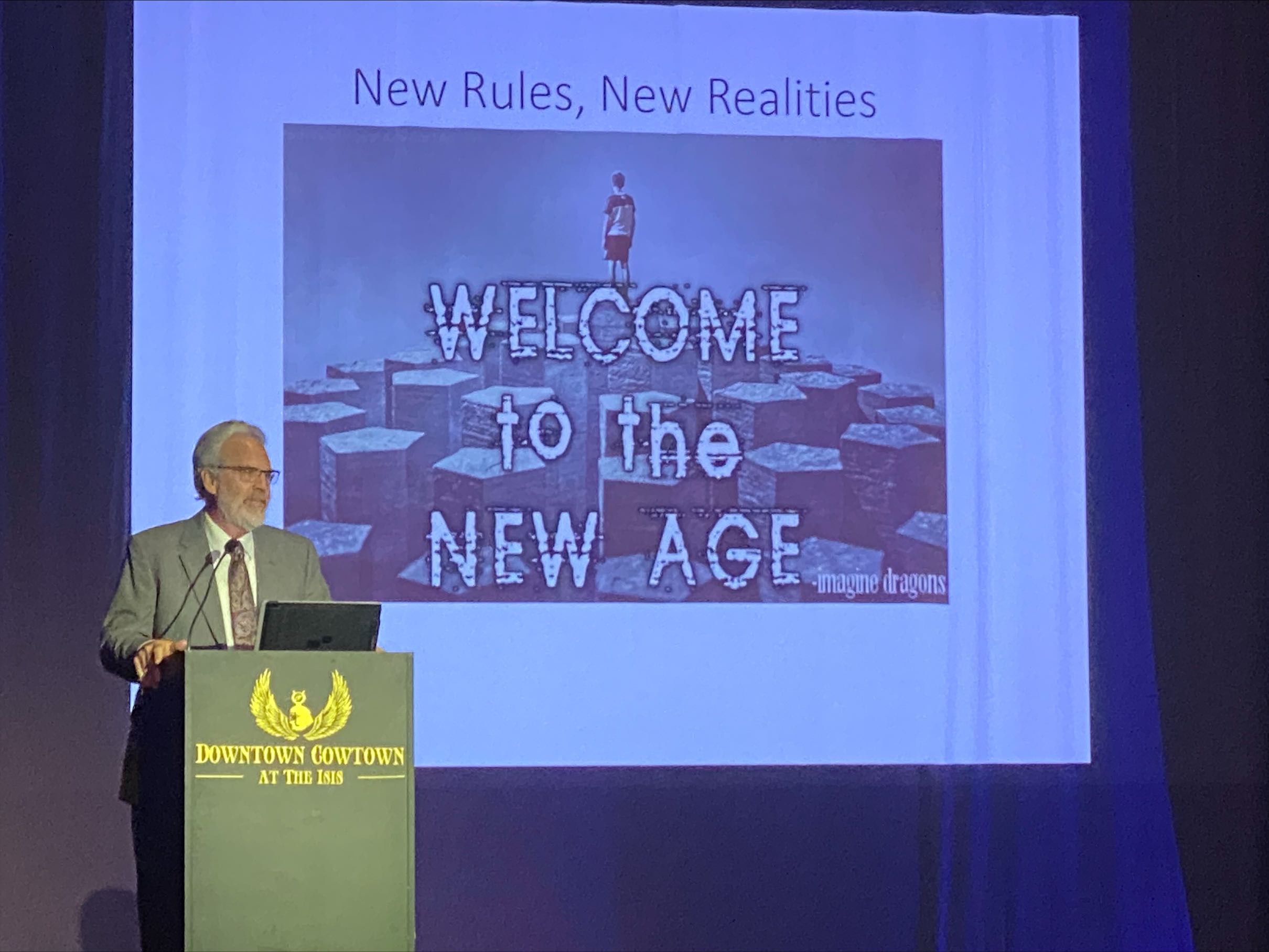 New Rules, New Realities | Welcome to the New Age header image.