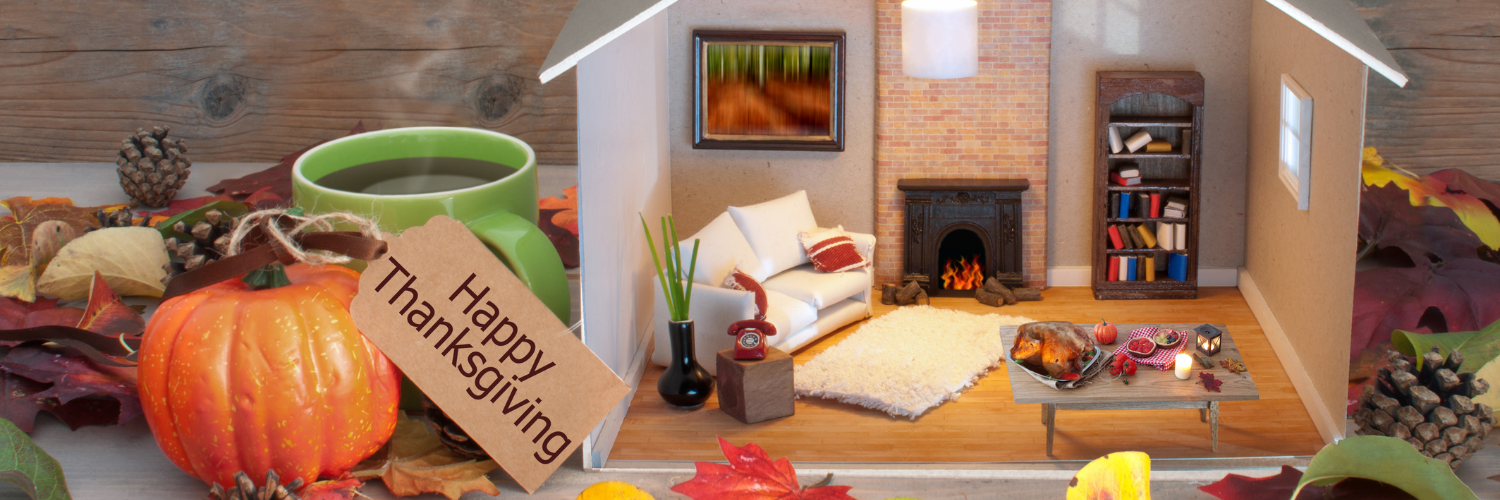Stress-Free Tips for Preparing Your Home for Thanksgiving Hosting header image.