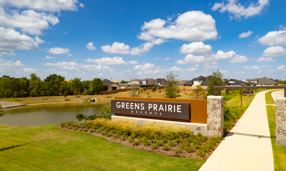 Greens Prairie Reserve Community header image.
