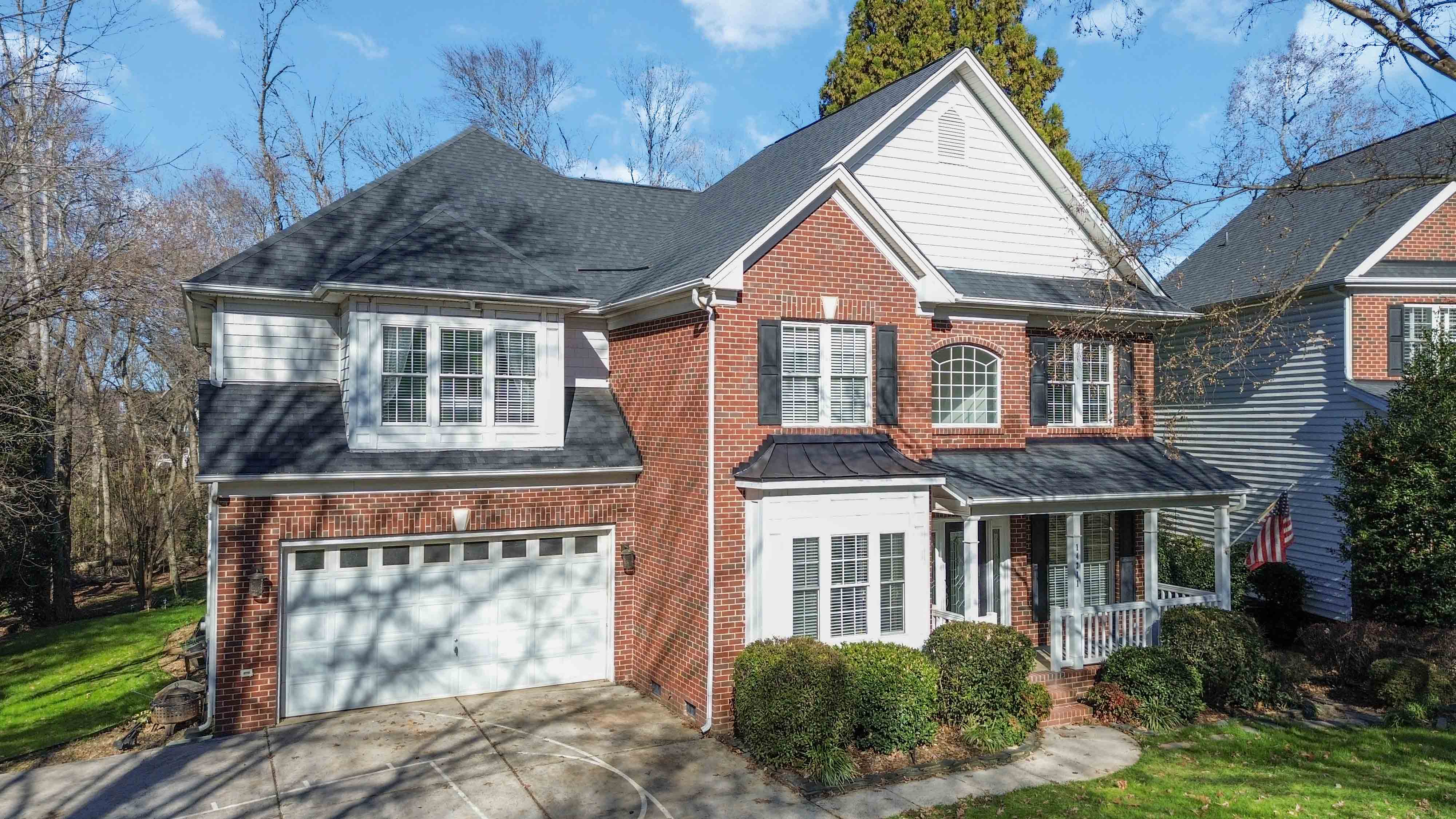 The MacAulay Home with the Best Backyard: 14211 Harvington Drive, Huntersville NC header image.