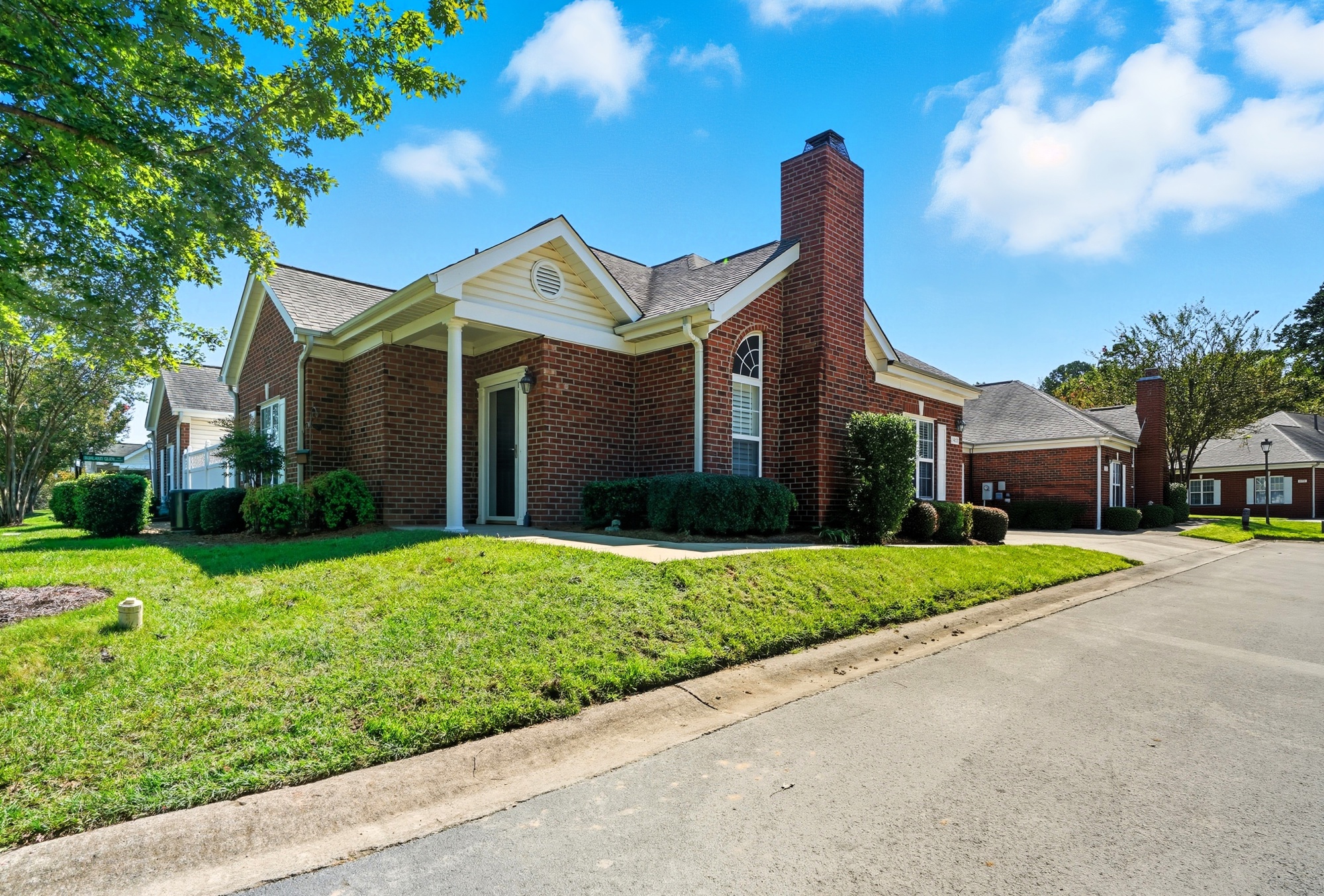 Discover The Glen at Highland Creek: Low-Maintenance Living in a Vibrant Charlotte Community header image.