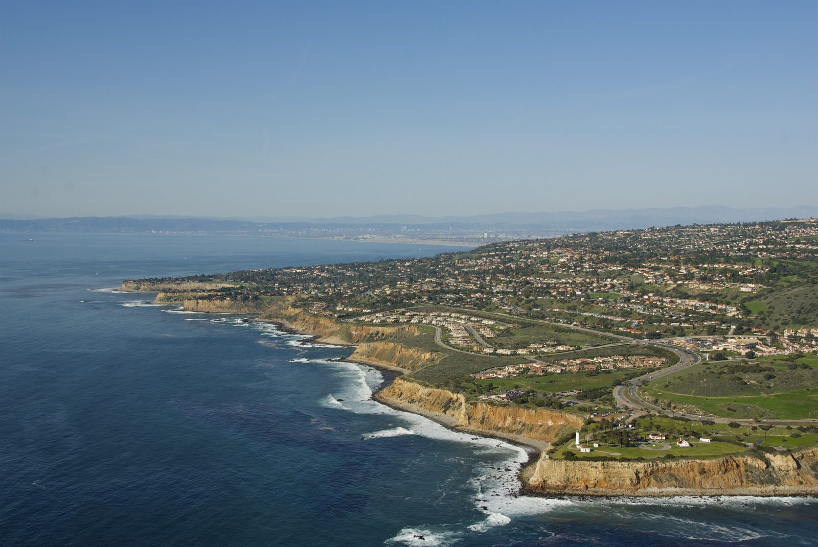 Coastal bluffs in Palos Verdes Estates