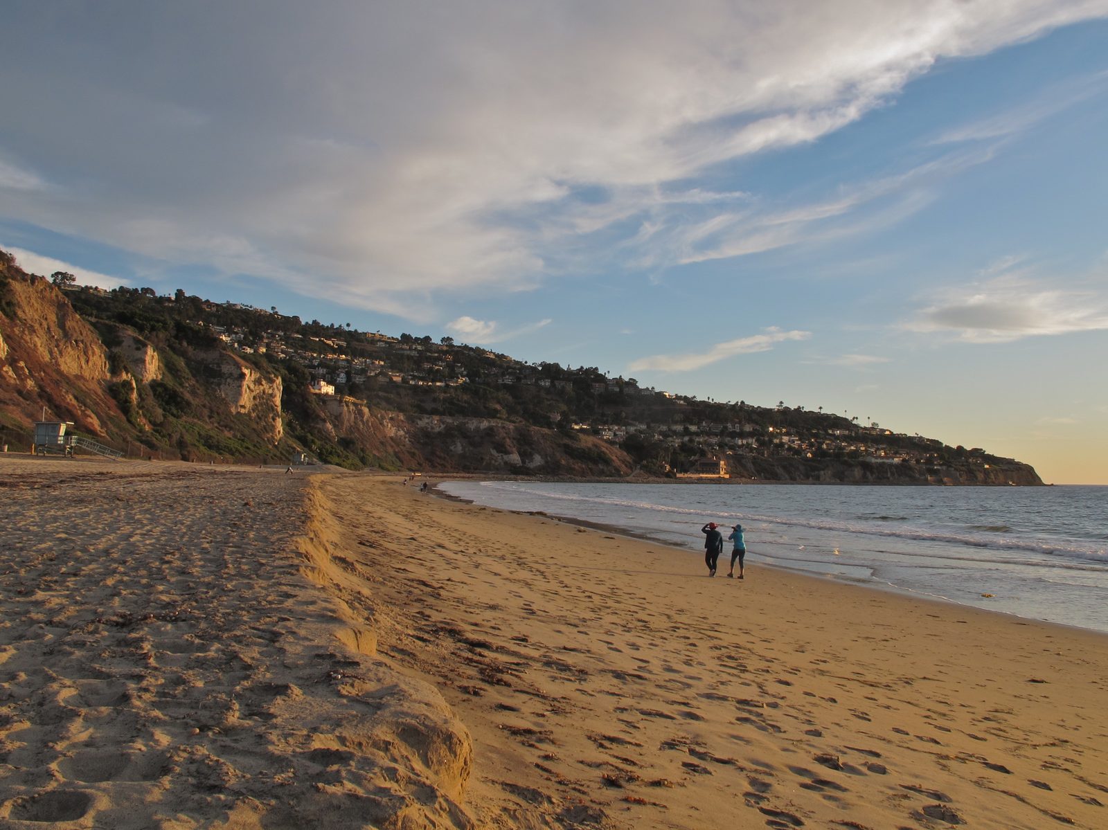 Torrance Beach, the city's stretch of sand below the Hollywood Riviera
