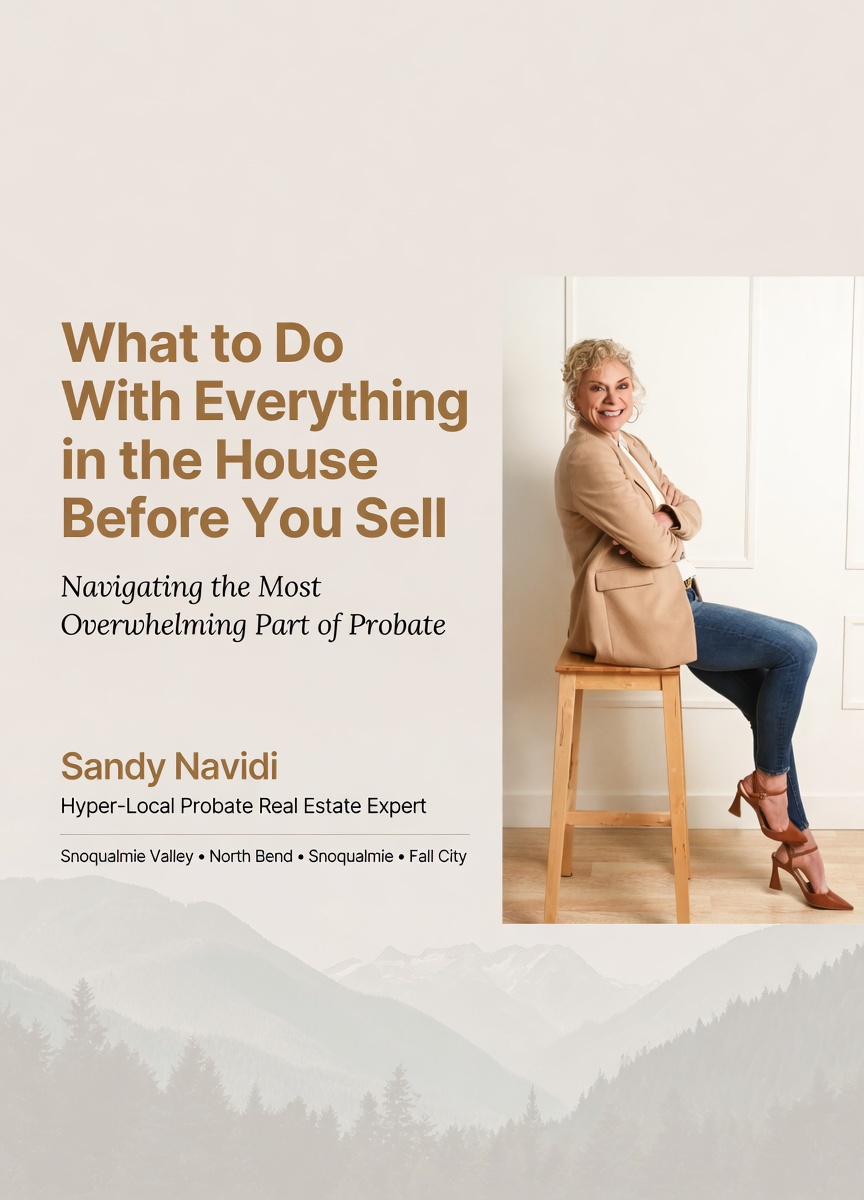 What to Do With Everything In The House Before You Sell - Navigating the Most Overwhelming Part of Probatef Selling header image.