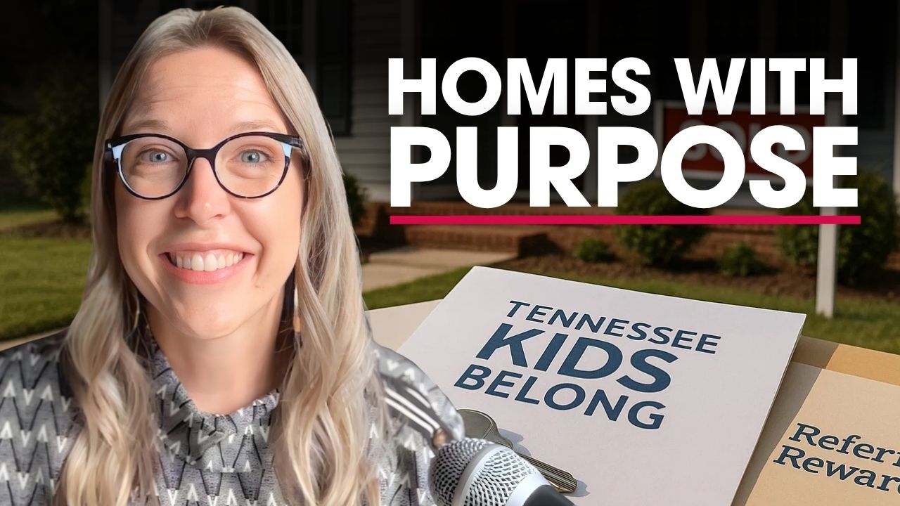 How Your Real Estate Sale Supports Tennessee Foster Kids header image.