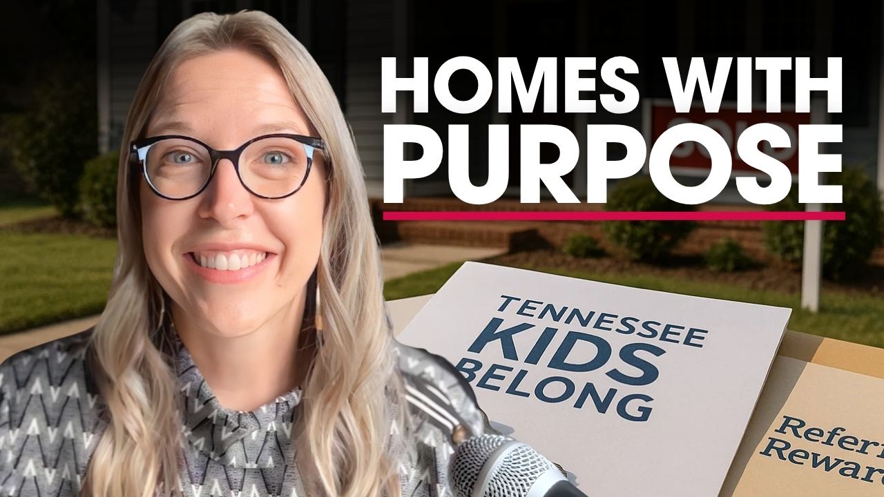 How Your Real Estate Sale Supports Tennessee Foster Kids header image.