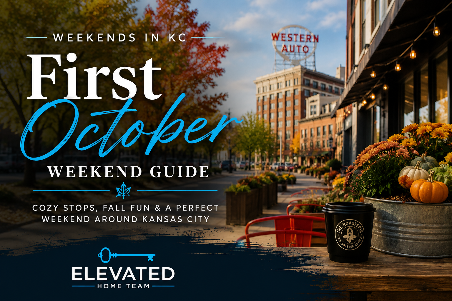 WEEKENDS IN KC | First October Weekend Guide header image.