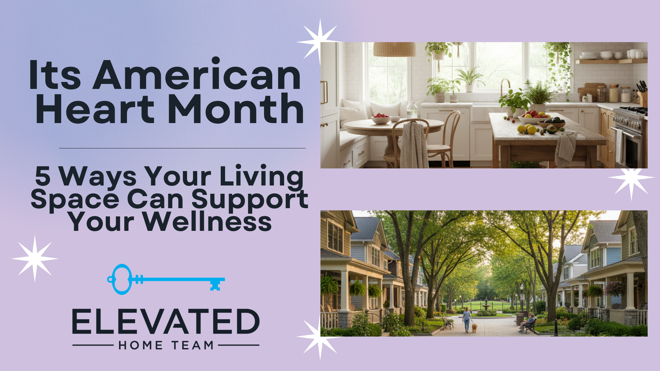 5 Ways Your Living Space Can Support Your Wellness This American Heart Month header image.