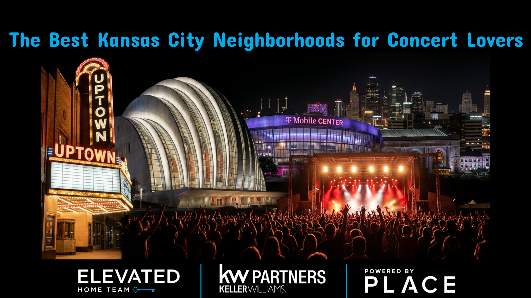 The Best Kansas City Neighborhoods for Concert Lovers header image.