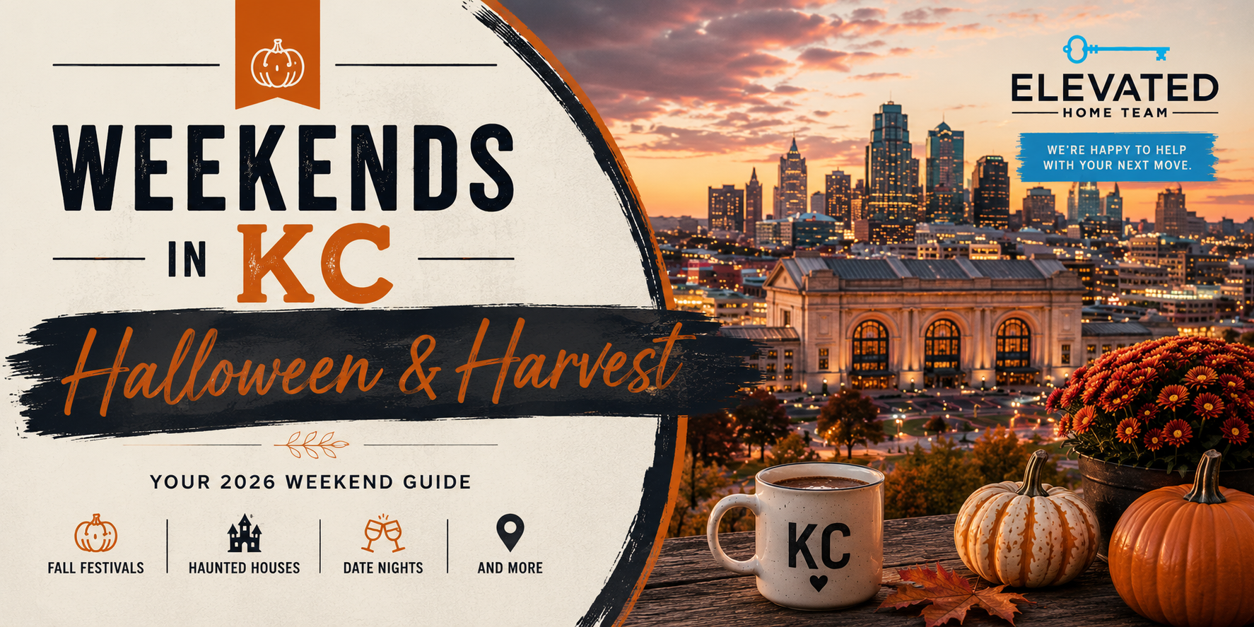 WEEKENDS IN KC | Halloween & Harvest in Kansas City header image.