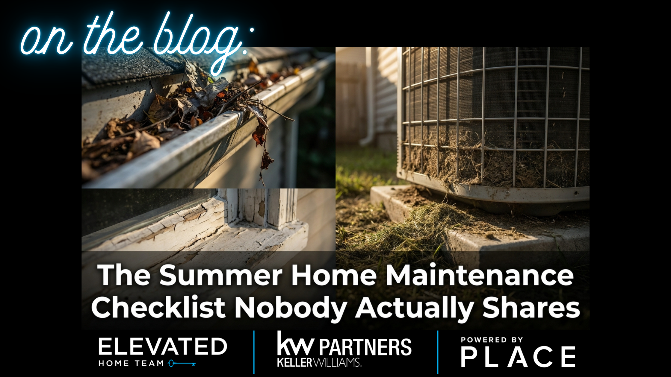 The Summer Home Maintenance Checklist Nobody Actually Shares header image.