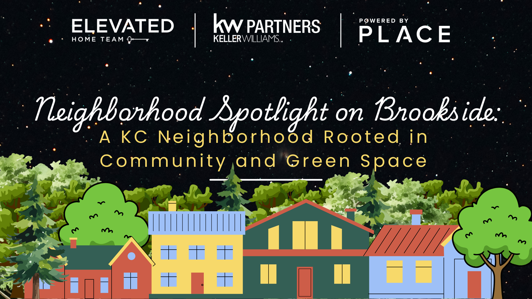Neighborhood Spotlight on Brookside: A KC Neighborhood Rooted in Community and Green Space header image.