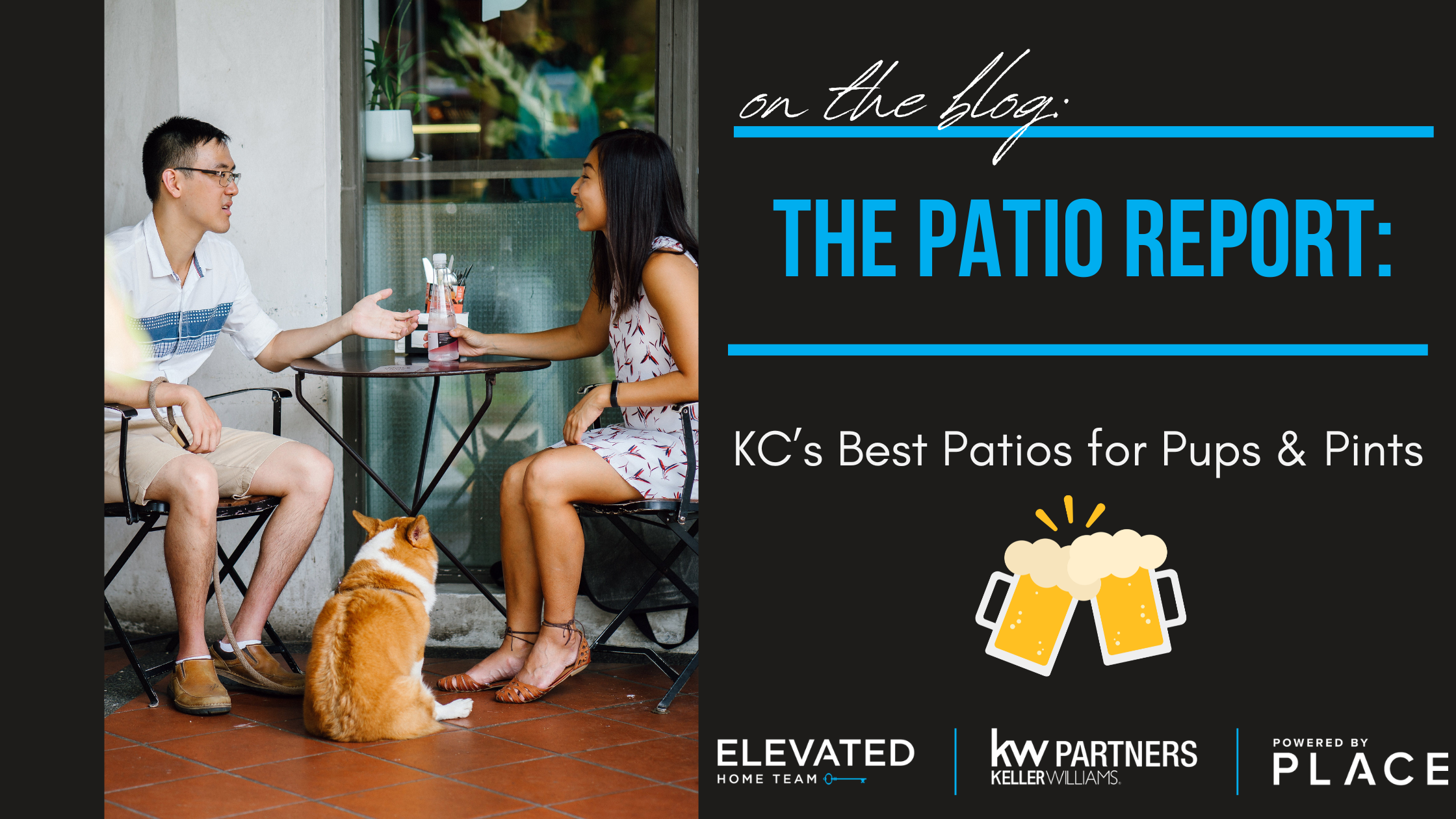 The Patio Report: KC’s Best Patios for Pups & Pints header image.