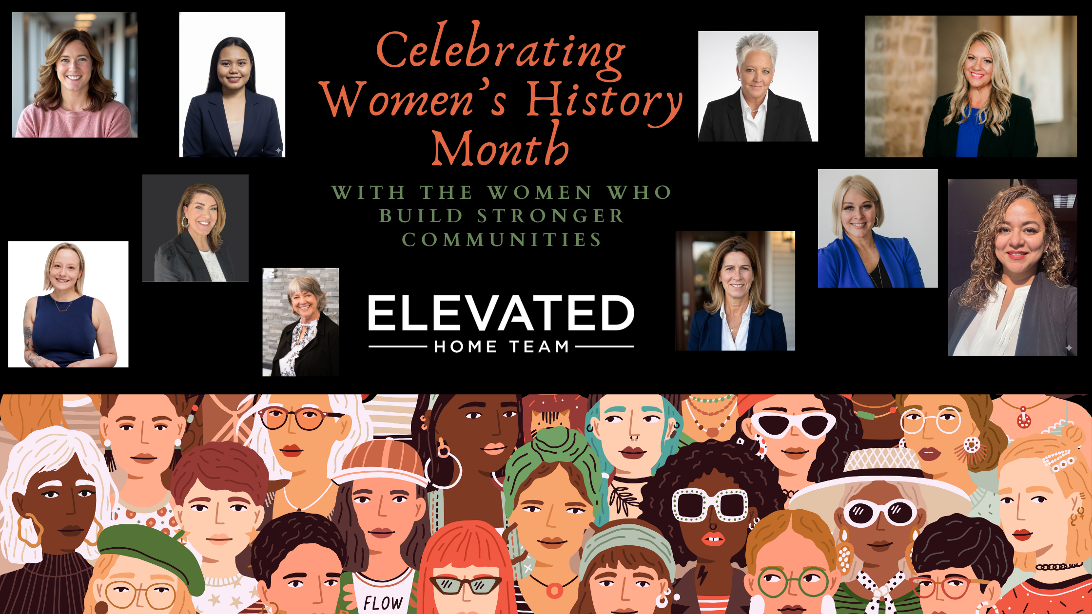 Celebrating Women's History Month with the Women Who Build Stronger Communities header image.