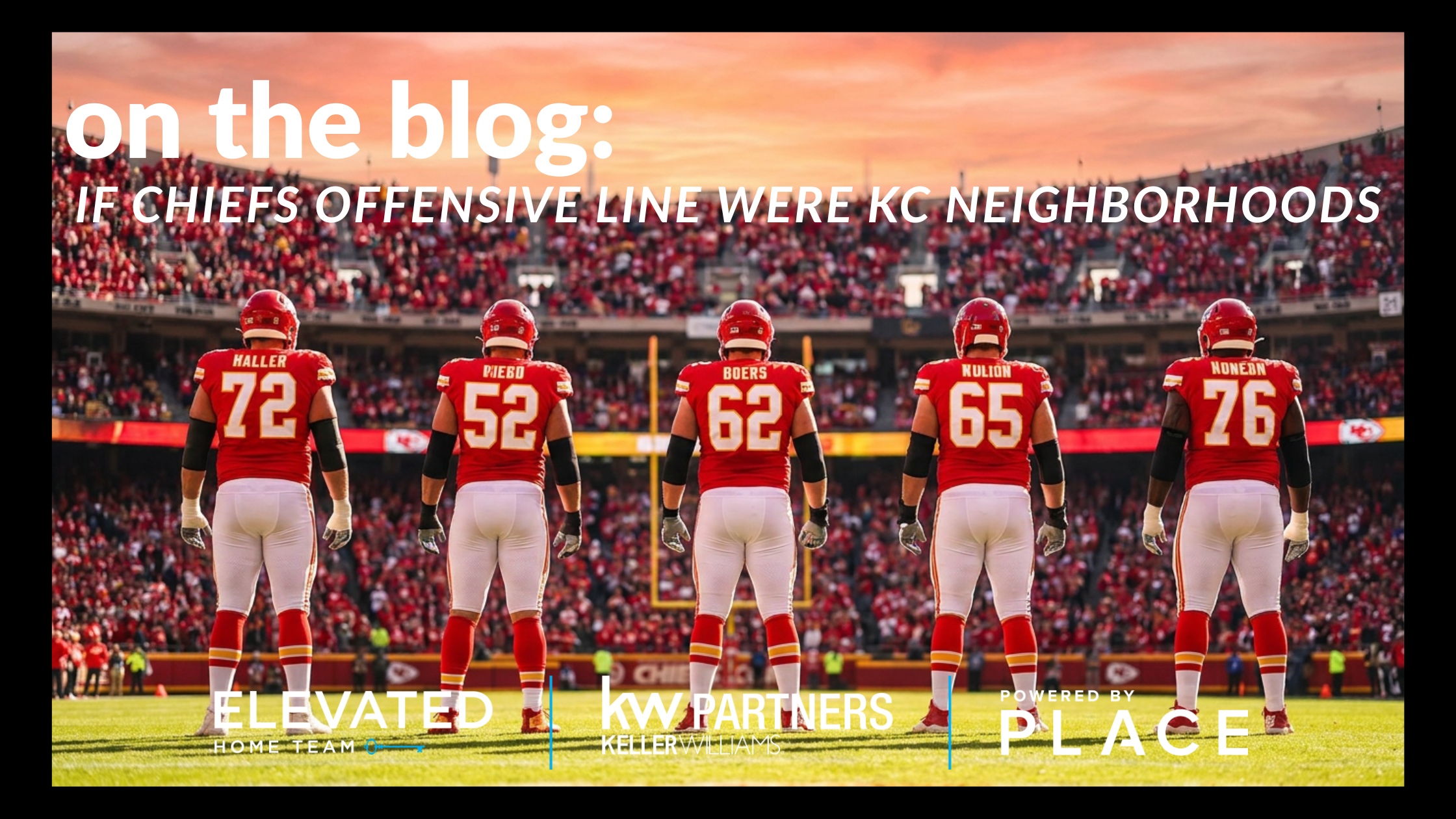 If the Chiefs Offensive Line Were KC Neighborhoods, Which One Would Each Guy Be? header image.
