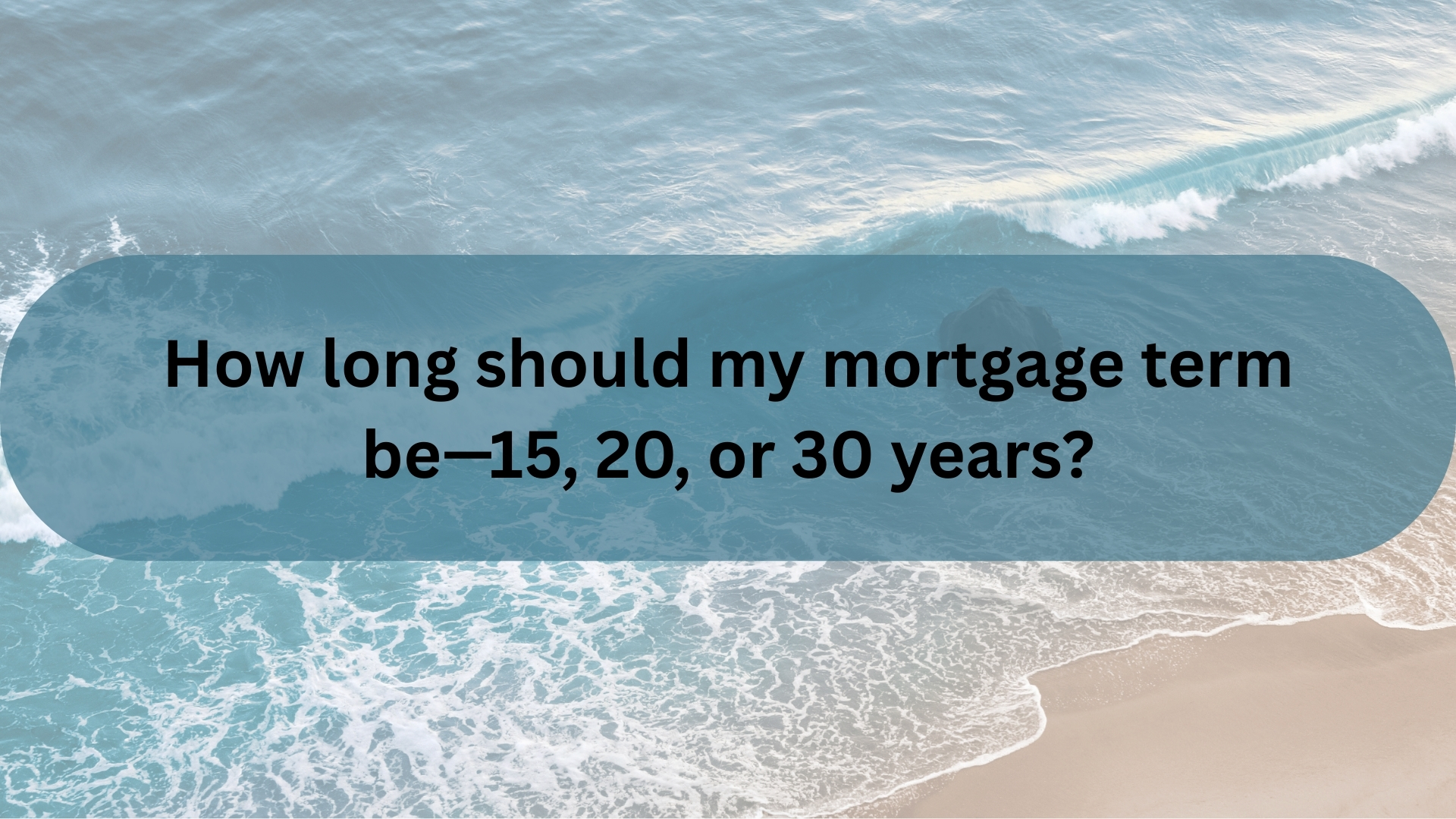 15, 20, or 30-Year Mortgage—What’s Best for Santa Barbara Buyers?