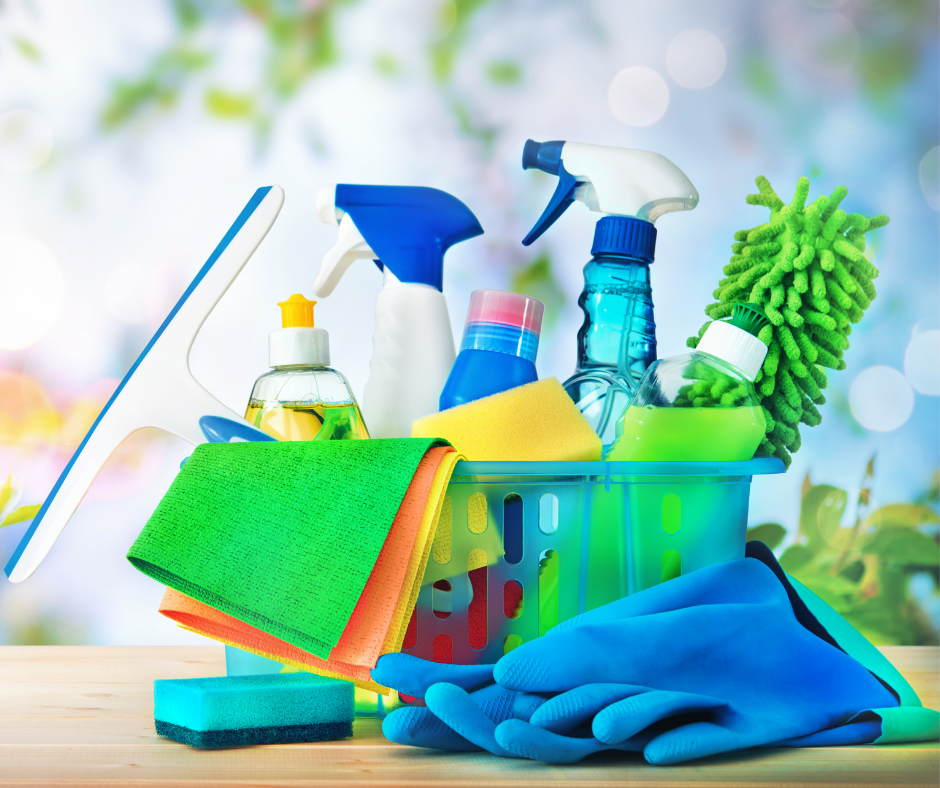 Top 5 Spring Cleaning Hacks header image.