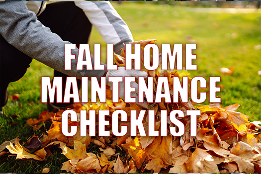 Fall Maintenance Tips header image.