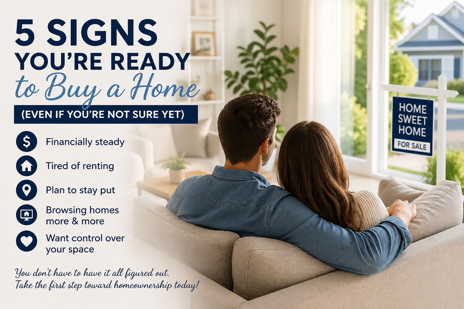 5 Signs You’re Ready to Buy a Home in 2026 (Even If You’re Not Sure Yet) header image.