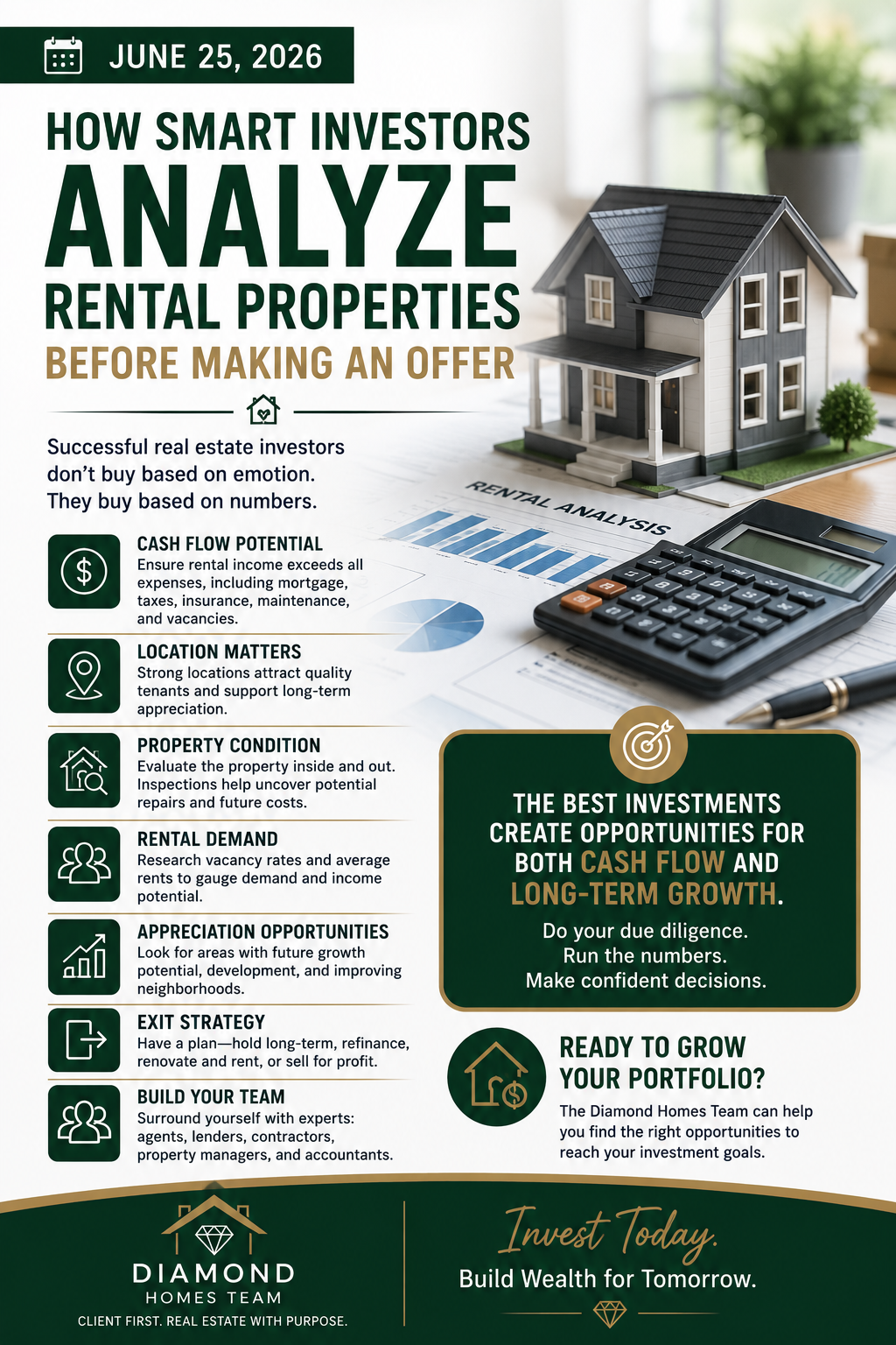 How Smart Investors Analyze Rental Properties Before Making an Offer header image.