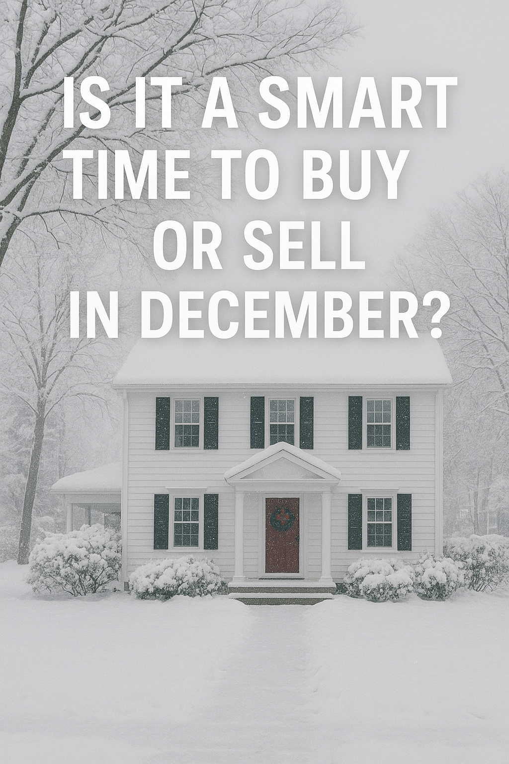 December Real Estate Market Update: Is It a Smart Time to Buy or Sell? header image.
