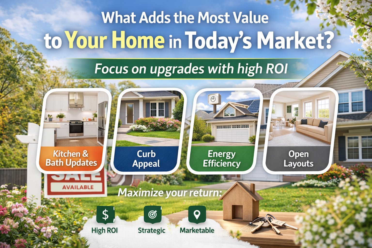 What Adds the Most Value to Your Home in Today’s Market? header image.