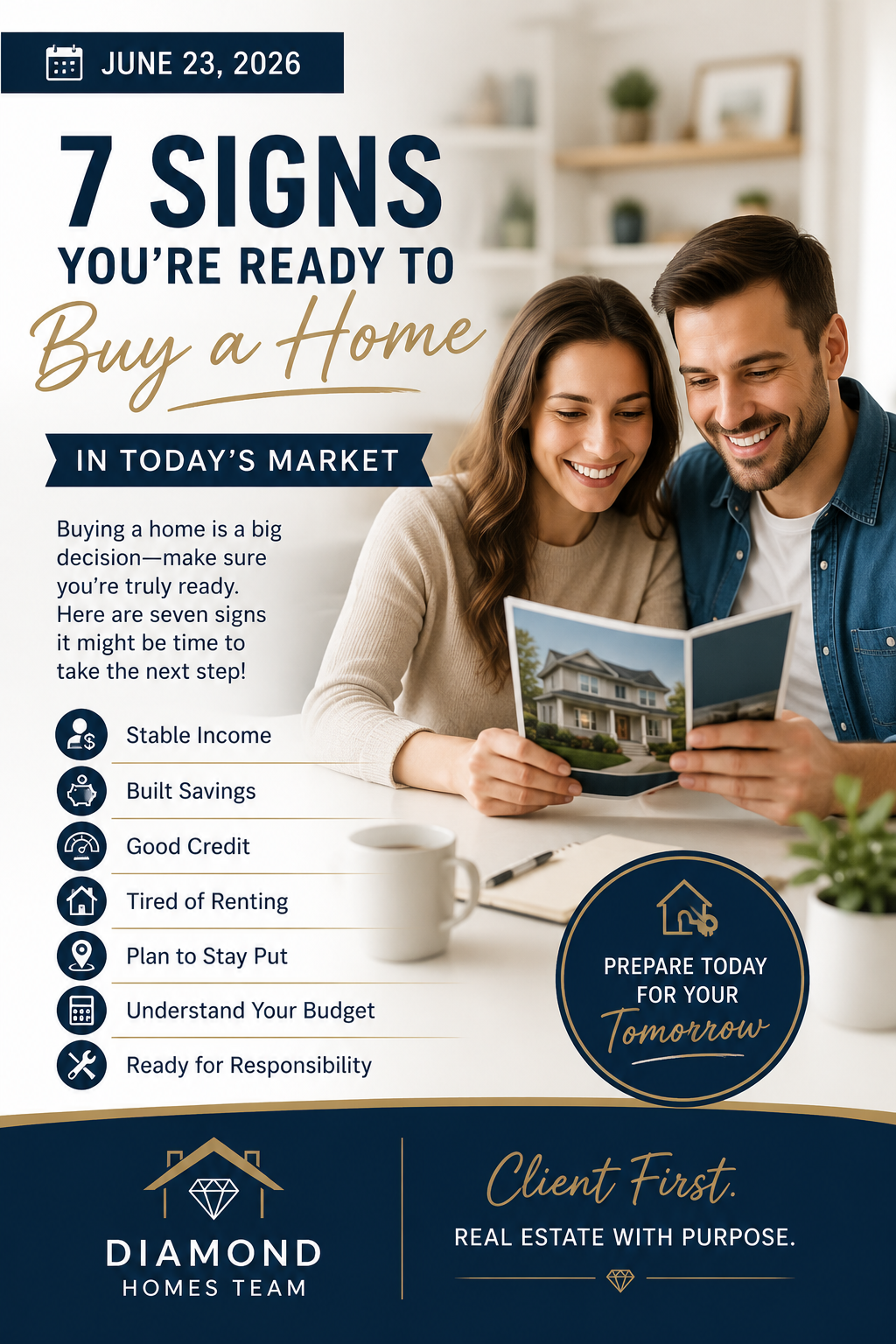 7 Signs You're Ready to Buy a Home in Today's Market header image.