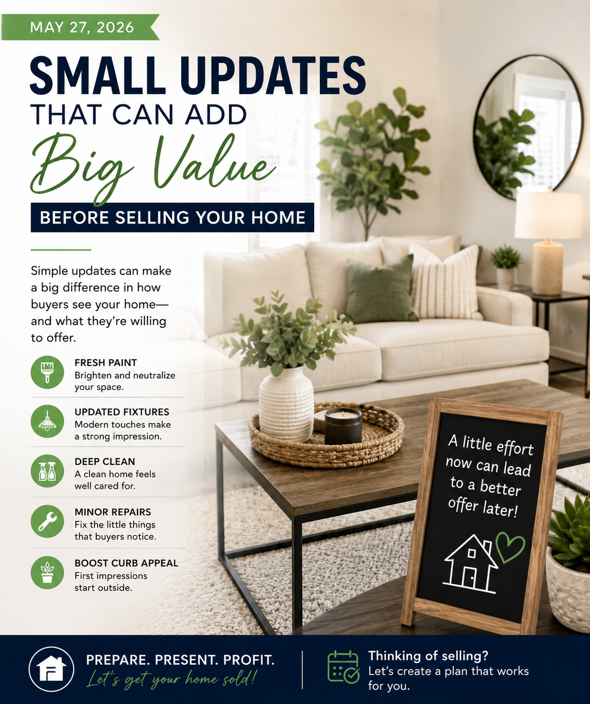 Affordable Home Updates That Can Help Your House Sell Faster header image.