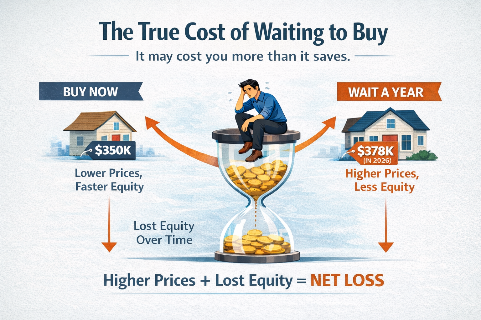 The True Cost of Waiting for Interest Rates to Drop in 2026 header image.