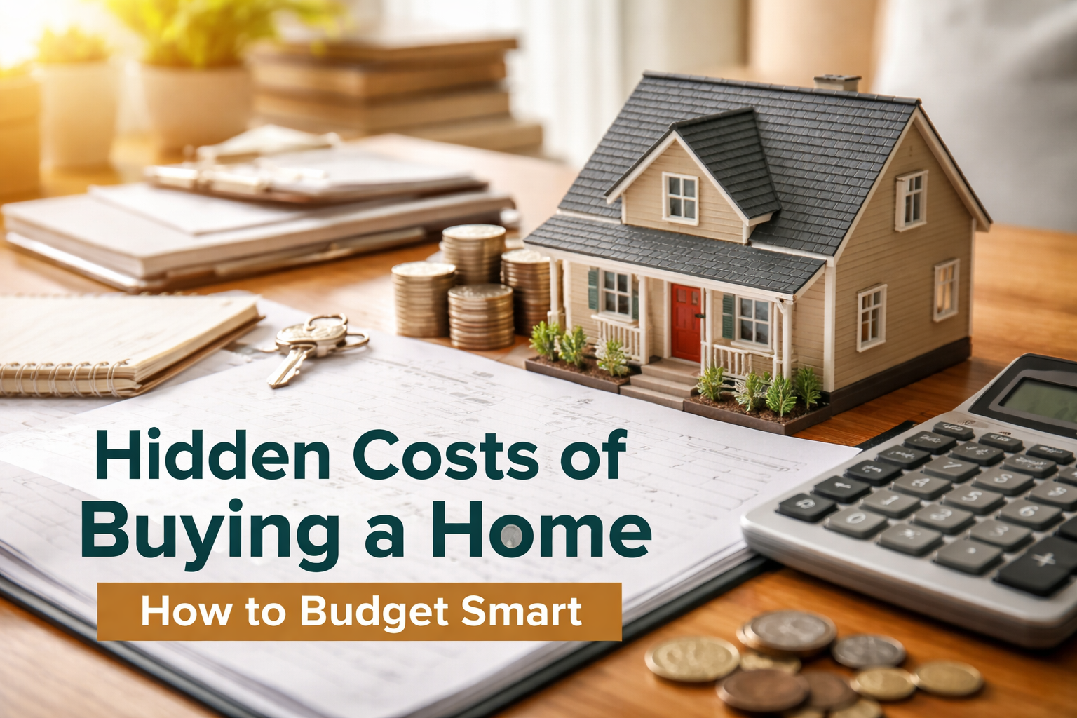 Hidden Costs of Buying a Home (And How to Budget for Them in North Central Ohio) header image.