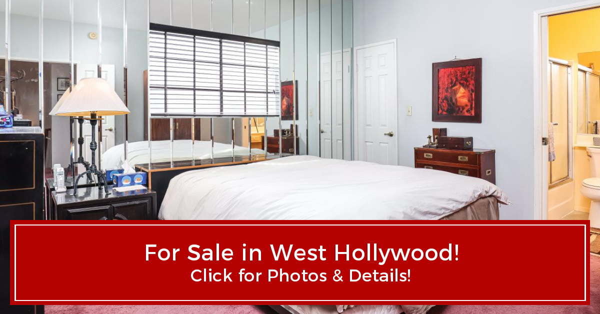 For Sale ~ 1221 N Sycamore Ave #110, Los Angeles, CA ~ 2 Beds, 2½ Baths header image.