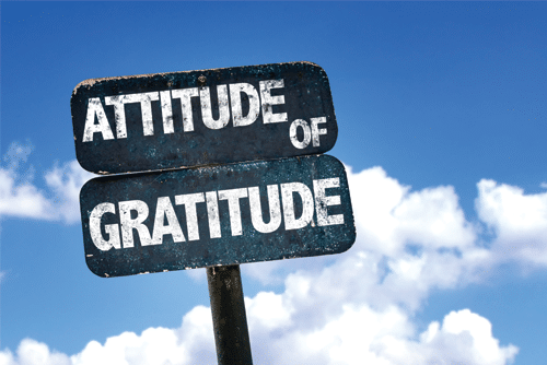 Letter Of The Heart - Attitude Of Gratitude header image.