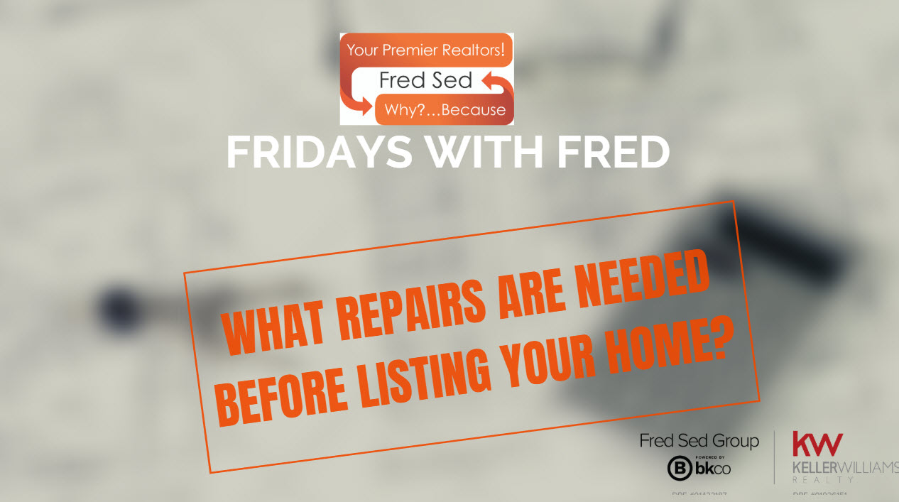 What Repairs Should You make to your home before listing it? header image.