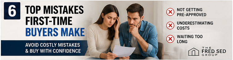 Top Mistakes First-Time Buyers Make header image.