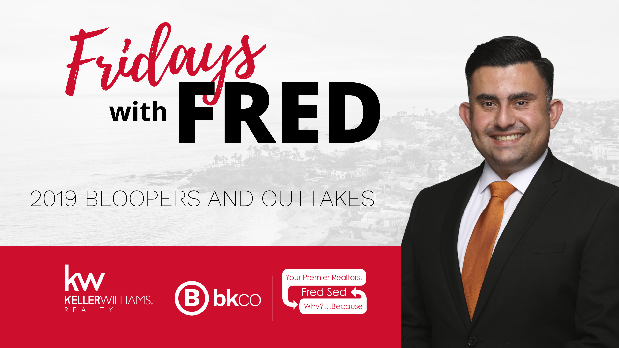2019 Fridays with Fred Bloopers & Outtakes header image.