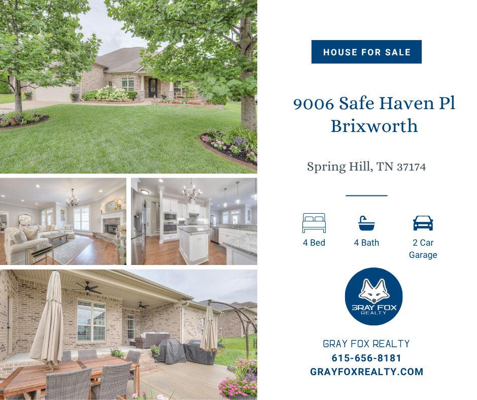 Beautifully Upgraded 4-Bedroom Home with Main Level Living header image.