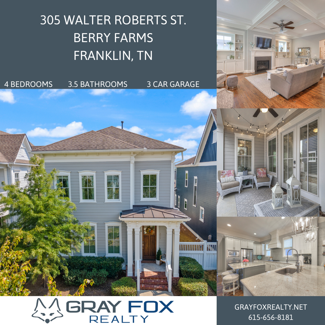 New Listing in Berry Farms: Spacious, Upgraded, and Community Living! header image.