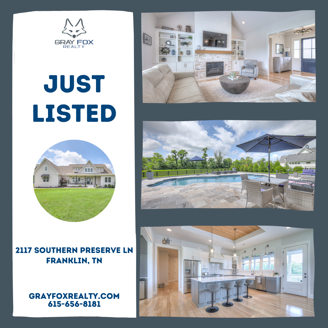 Peaceful Luxury in Franklin: Stunning Home Now Available in Southern Preserve header image.