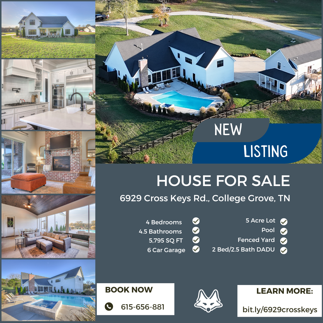 The Complete Package: Luxury Living on 5 Acres with Everything You Need and More header image.